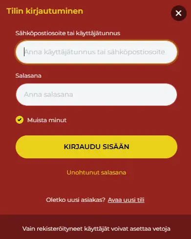 777Vault Kirjaudu sisään